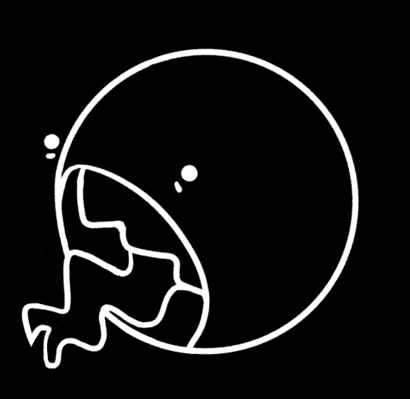 S23 Studios logo — a hand-drawn circle with a melting, dripping edge and two floating dots
